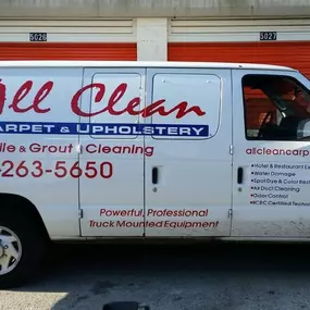 All Clean Carpet & Upholstery Company Van | Carpet & Upholstery Cleaning  Services | Orlando, FL