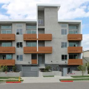Building exterior at Lido Apartments - 11755 Culver