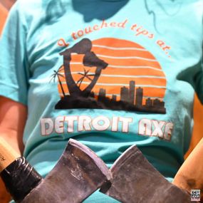 Detroit Axe Throwing shirt