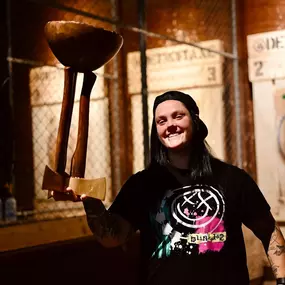 Enjoy a private axe-throwing experience tailored just for you. Our private sessions ensure a personal touch with safety training and instruction, perfect for special occasions. Available by reservation at Ferndale, MI.