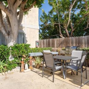 BBQ Area at 241 Avocado St in Costa Mesa, CA 92627