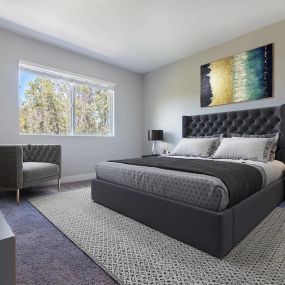 Bedroom at Bixby Hill Apartments
