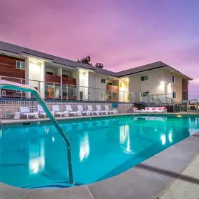 Pool at Bixby Hill Apartments