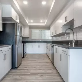 Kitchen at Bixby Hill Apartments