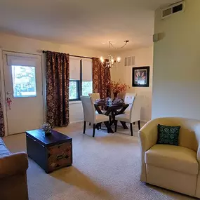 Living Room Side View - Hillendale Gate Apartments