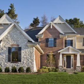 Large custom-built home