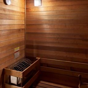 Sauna and steam rooms.