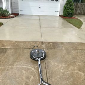 WITH OUR DRIVEWAY PRESSURE WASHING SERVICES, YOU’LL HAVE THE CLEANEST HOUSE ON THE BLOCK.