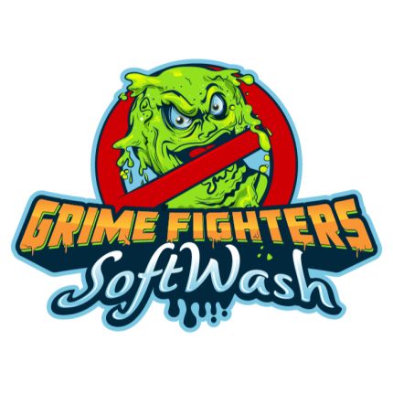 Logotyp från Grime Fighters SoftWash