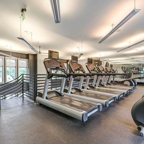 nxnw tallahassee student housing treadmills at gym