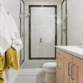 Make your bathroom a true oasis with custom cabinetry.