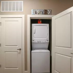 In-unit laundry