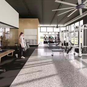 fitness center
