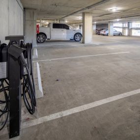 EV Charging Stations in Resident Parking Garage