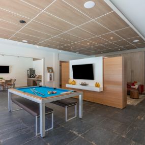The Bloc Apartments Game room