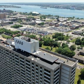 1300 Lafayette commercial roofing project done by GC Commercial Roof Systems