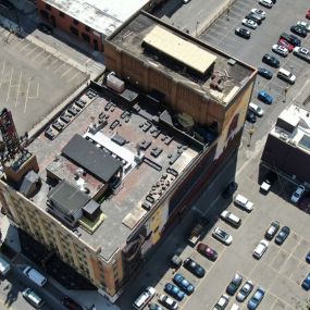 Detroit Music Hall, new roof installed by GC Commercial Roof Systems