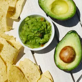 Hand-smashed Guacamole
