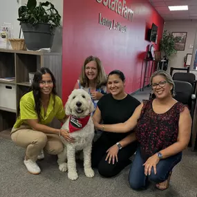 We love Maverick the Office dog!