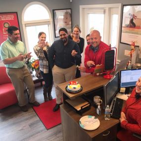 Wishing our receptionist, Margie, the happiest of birthdays!!!