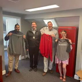 After an amazing 1st quarter I rewarded my Team with some great 100th Anniversary gear.