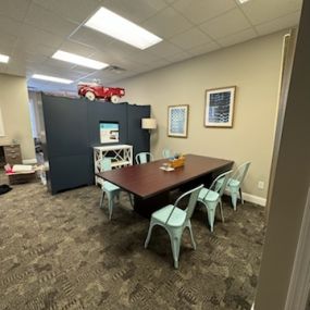 Interior office of Agent Holly
