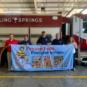 Supporting our local firemen!