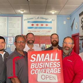 Support your local small businesses! Call us today if you need Small Business Coverage!