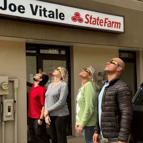 What a fun day experiencing the solar eclipse with our team!