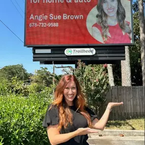 Have you seen our billboard around town?