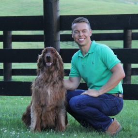 Agent Jason and collin the dog!