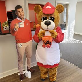 Jake from State Farm and Neighbear!