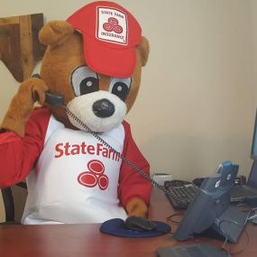 Neighbear helping with calls today!