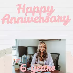 Happy 6th Anniversary, Summer! You're the glue that holds us together. From your high standards to your contagious positivity, you inspire us daily. We’re proud of all you’ve achieved and can’t wait to see what you’ll accomplish next!