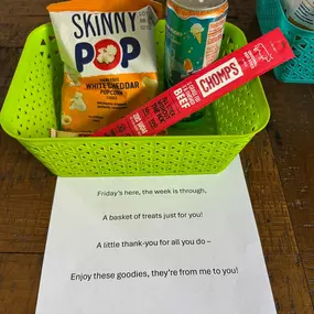 Spoiling the best team around! Grateful doesn’t cover it. This group shows up, works hard, and supports each other every day, so today we made sure they felt the love and appreciation they deserve.