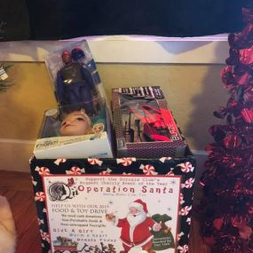 Participating in the Operation Santa Toy Donation