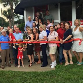 The Amanda Agnew Team , Family & Friends at the ribbon cutting!