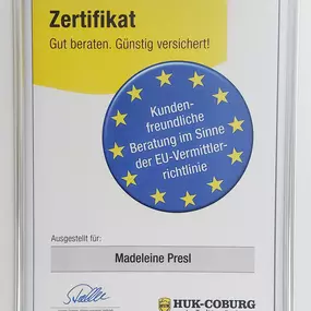 Bild von HUK-COBURG Versicherung Madeleine Presl in Waiblingen