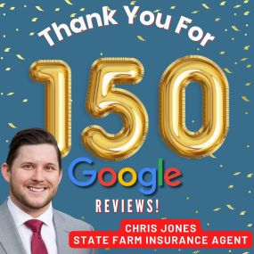 Today, we are celebrating the milestone of 150 Google reviews for our Franklin office! Leaving a Google review is the best compliment you can give  us. We are so thankful for our wonderful customers! #Celebration #ThankYou