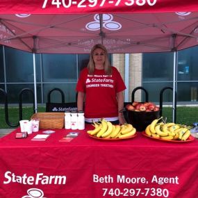 Stop by our booth today and get your free banana and quote!
