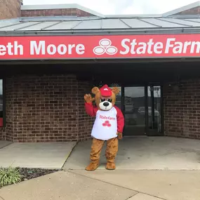 Insurance can be beary scary. Let us do the work for you! stop by the Moore Agency today!