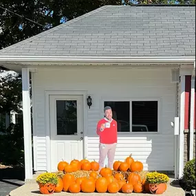 Jake's excited for fall time!