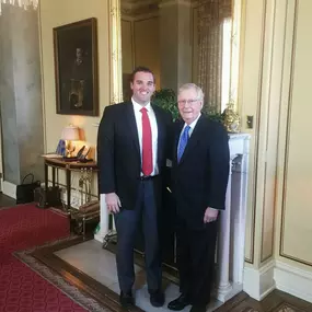 Met with Leader Mitch McConnell and Senator Rand Paul to discuss the tax reform and the impacts on small business owners in the commonwealth!