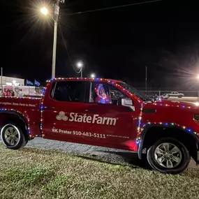 Ready for the Christmas parade!