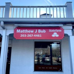 Exterior of the Matthew J. Bub Agency!