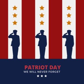 On this Patriot Day, we pause to remember and honor the strength, resilience, and unity that binds us together. Today, we reflect on the bravery of those who served and continue to serve.