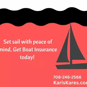 Set sail with peace of mind, Get Boat Insurance today!