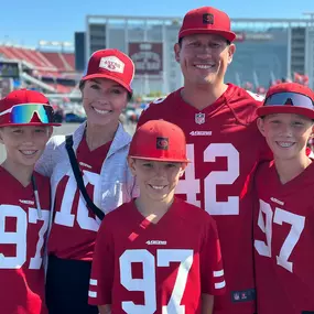 Our team ( and @jakefromstatefarm) is decked out for Sports Spirit Day and we came to PLAY! ????????????
Wishing you an exciting Super Bowl weekend and at the very least an amazing halftime show with lots of great game snacks ????