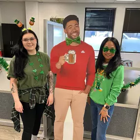 Happy St. Patrick's Day from the luckiest team around - Team LP!