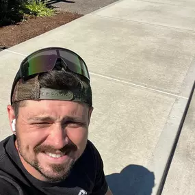 Ted's Terrific Tuesday Tip of the Day...
Know people and have friends!
Super important to have friends and customers like Brother Nature and Kyle Schmidt. When our sidewalk started developing a couple of trip hazards,  I asked Kyle,  